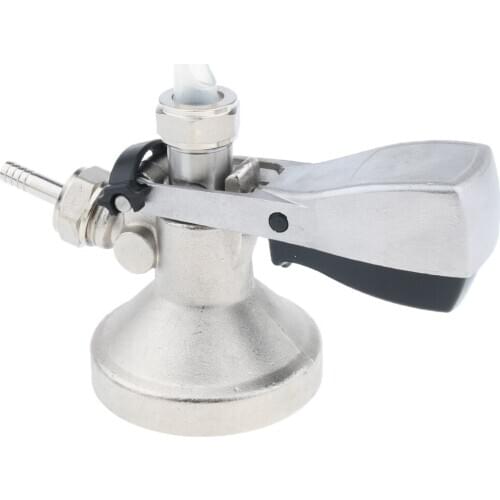 G Style Beer Keg Coupler Bass G Type Beer Tap Coupling Adapter, Connects the keg, gas tank, and beer lines