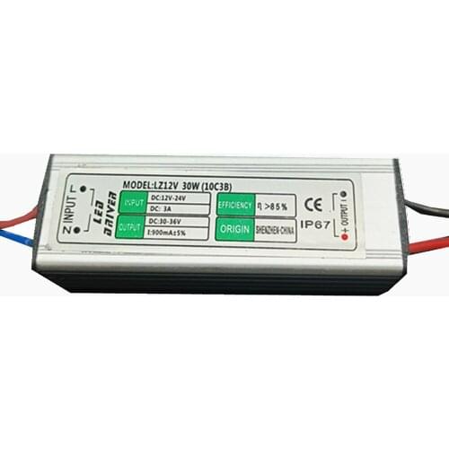 LED Floodlight Driver Outdoor Waterproof 30W DC 30V-36V LED Power Supply Adapter lighting Transformer