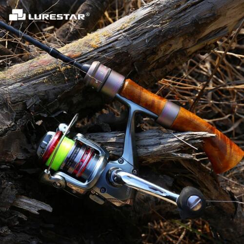 1.32m-1.46m UL Fishing Rod FUJI Rings Stream Fishing Rod 1.5 Section 3.5 Section Ultralight Travel Trout Fishing Rod