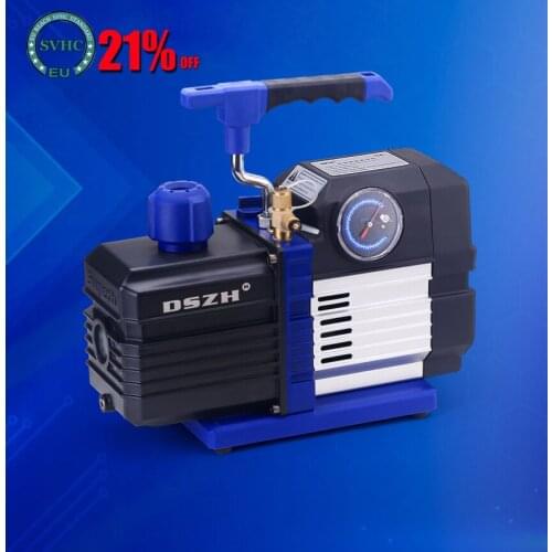 Refrigerant Vacuum Pump Air Conditioner Refrigerator Repair Experimental Vacuum Packing Pump double stage 4L single stage 5L/6L