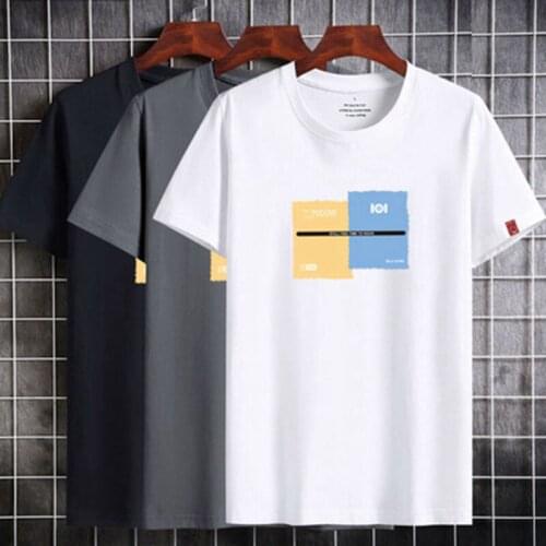2021 Summer Men`s T-Shirt Clothes Popular Shirt Cotton Tees Short Sleeve Men Tops Male Newest Popular Normal Tee Shirts S-6XL
