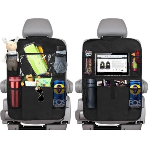 2021 new car seat back storage bag multi-pocket storage bag box box car storage bag tablet computer stand storage storage bag