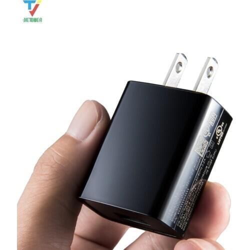 USA Single USB Power Adapter 5V 1A US Plug Wall Travel Charger for IPhone Samsung S9 Huawei Xiaomi Nokia Mobile Phone 100pcs