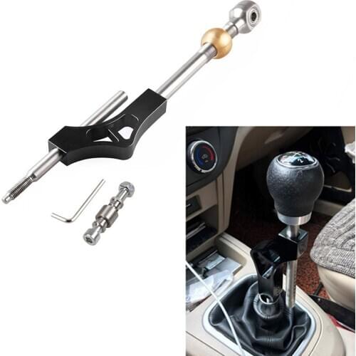 Aluminum Adjustable Lever Car Gear Shift Knob Extender Shifter for Acura Civic B D Series Engine Transmission