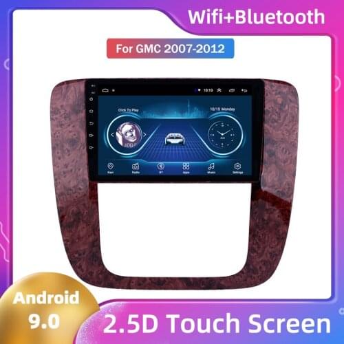 HOt For GMC 2007 2008 2009 2010 2011 2012 car GPS Android Screen Reversing Video car radio gps navigation Wifi+Bluetooth+Radio