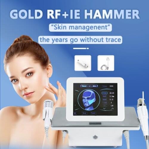 Free Shipping2 in 1 Radio Frequency Skin Tightening Microneedling Beauty Machine/Anti- aging Fractional RF Microneedling Machine