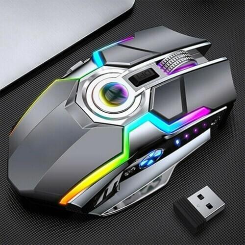 New Wireless Gaming Mouse USB LED Laser Optical For PC Laptop Computer with 1600DPI LED Computer Mice 6 Button