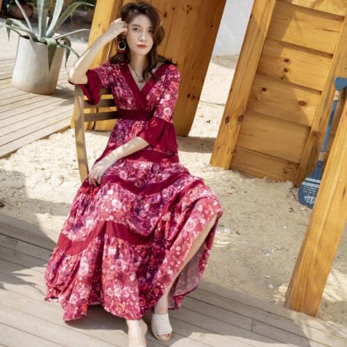 JASTIE Flared Summer Dresses