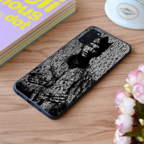 For Samsung Enjoy The Silence King With Lyrics Print Soft Silicone Matt Case TPU Cover Galaxy S Note M and Galaxy A