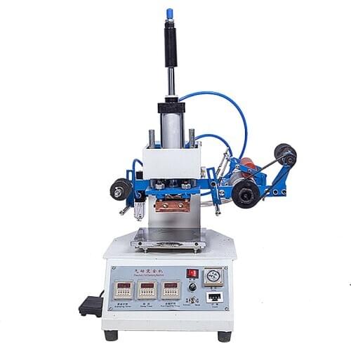 Pneumatic Hot Stamping Machine Creasing Machine High Precision Business Card Paper Hot Stamping Machine ZY-120