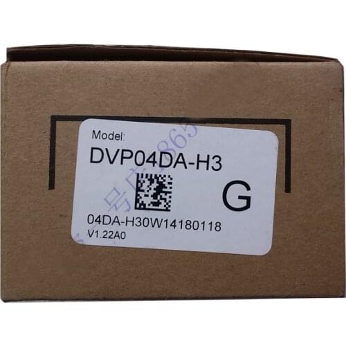 New DVP DVP04AD-H3 DVP04DA-H3 DVP06XA-H3 DVP08TC-H2 Programmable Controller PLC