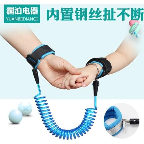 Manufacturers Direct Selling Anti-separation Rope Kids Anti-Lost with a Safety Rope Anti-Lost Bracelet Children Safety Rope