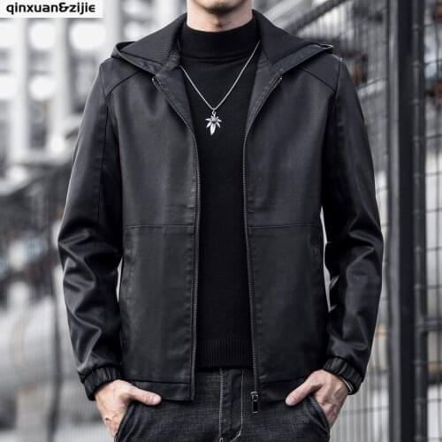 Qinxuan&Zijie Hooded Jackets For Men
