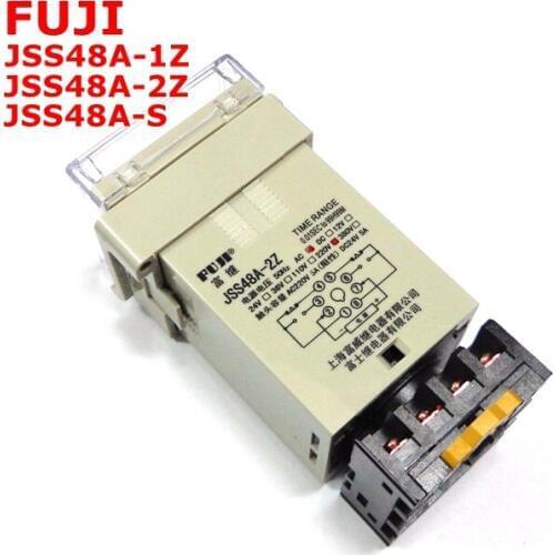 FUJI TIME RELAY JSS48A-1Z 24VDC 220VAC Brand new and original relay