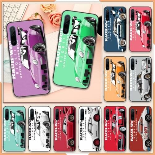 Japan sports car jdm drift RWB 911 964 Phone Case For Huawei P20 P30 P40 lite Pro P Smart 2019 Mate 10 20 Lite Pro Nova 5t