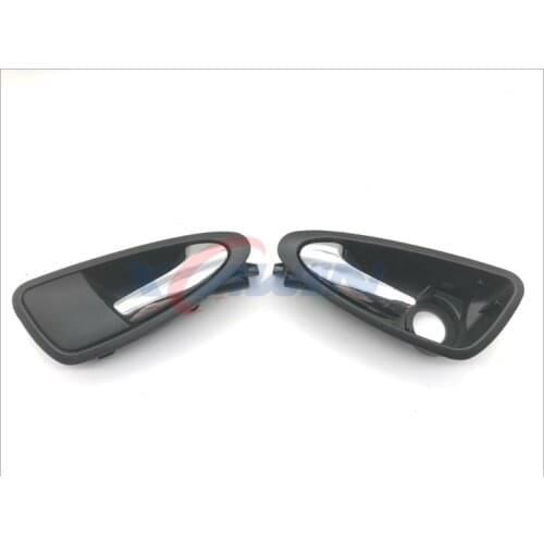1 pair Door Handle Inside Left/Right Front Chrome for Seat Ibiza/ST 6J1837113A/114A 2009-2012