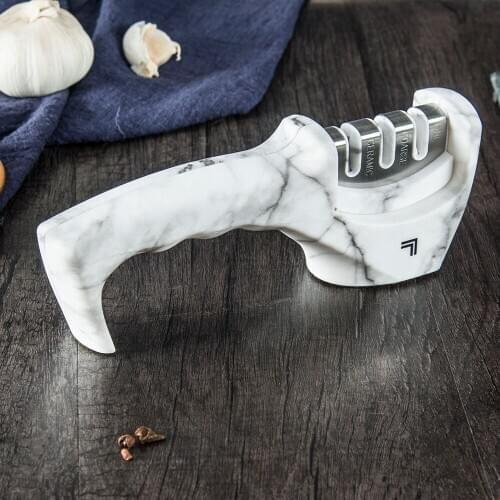 XYj Diamond Knife Sharpener 3 Stage Porfessional Knives Kitchen Sharpeners Tungsten Steel&Ceramic Knife edge Sharpening Tool