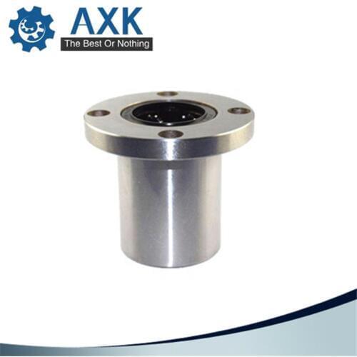 Hot sale 1pc LMF8UU LMF10UU LMF6UU LM12UU LM8LUU LMF12LUU LM16UU 8mm flange linear ball bearing for 8mm linear shaft CNC parts
