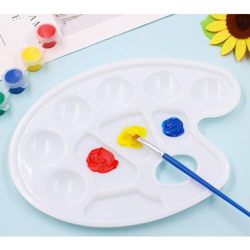 Paint Palettes Artist Palette Paint Mixing Tray for Acrylic Oil Watercolor Propylene Gouache Craft DIY Art Painting Palettes