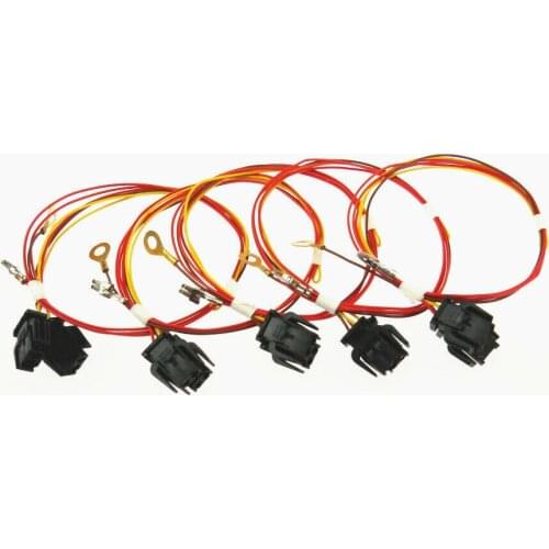 Qty 5 Trunk Door Panel Warning Light Cable Plug For VW Sharan Phaeton Audi A3 A5 A6 S6 Q5 Q3 8KD 947 415C 4B0947415A 8D0947415