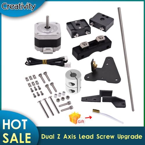 Dual Z Axis Lead Screw Upgrade Kits for CR10 Ender3 Pro 3D Printer Accessories impressora 3d