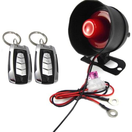 M810-8171 One-way Remote Control Anti-theft Car Alarm Devices Auto Accessory Alarm Systems Security Burglar Accessories