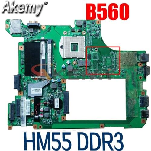 Laptop motherboard For LENOVO Ideapad B560 Mainboard 10203-1 HM55 DDR3