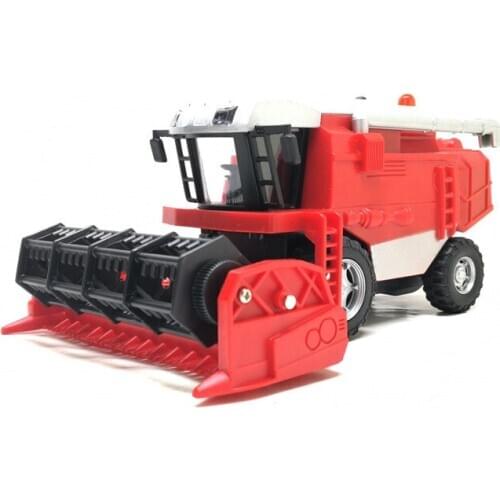 Hot 1:32 alloy farm harvester model, farm weeder toy,childrens toy,simulated sound and light,free shipping