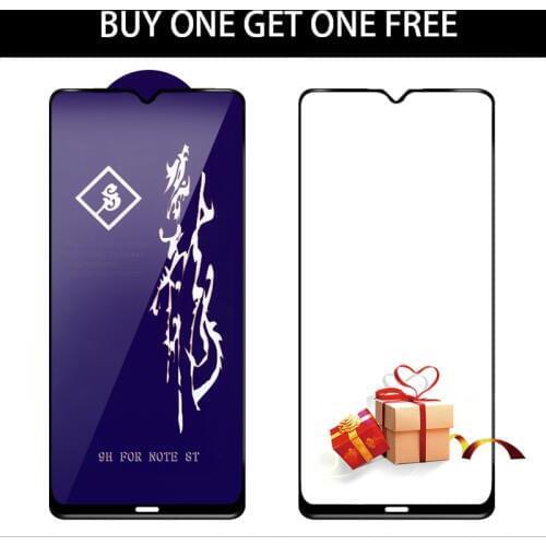 MOFi for xiaomi redmi note 8t glass tempered global redmi note 8t screen protector full cover front film 2pc black glass