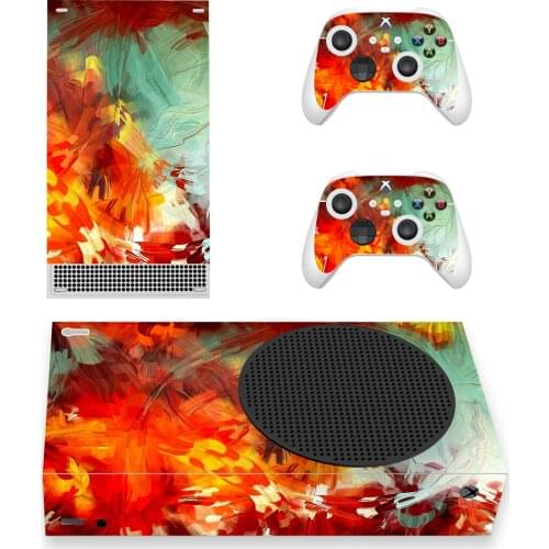 Scenery Style Xbox Series S Skin Sticker for Console & 2 Controllers Decal Vinyl Protective Skins Style 1