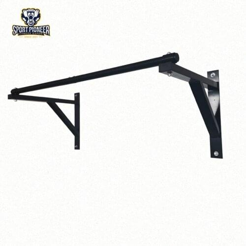 Wall Mounted Chin Pull Up Bar Sturdy Steady Home Gym Sport Indoor Heavy Duty Exercise Workout Fitness Horizontal Equipment