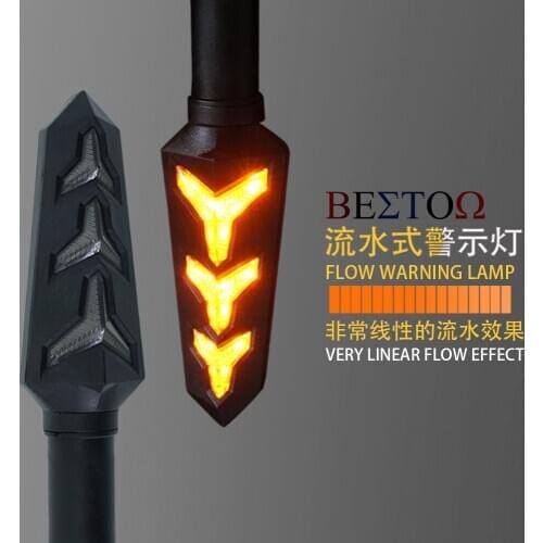 General motorcycle / electric vehicle led super bright flowing water 12V turn signal lamp for N1 N1s Honda-M8X125 Yamaha BWS RSZ