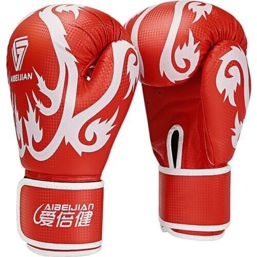 1 Pair Kick Boxing Gloves for Men Women PU Karate Muay Free Fight MMA Sanda Training Adults Kids Gloves