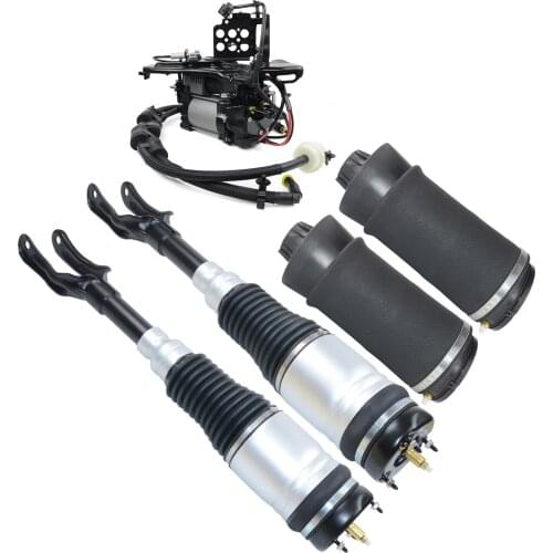 AP01 Front+Rear Sets AIR SUSPENSION STRUTS+COMPRESSOR For JEEP GRAND CHEROKEE 68041137AC 68041137AD 68041137AE 68041137AF