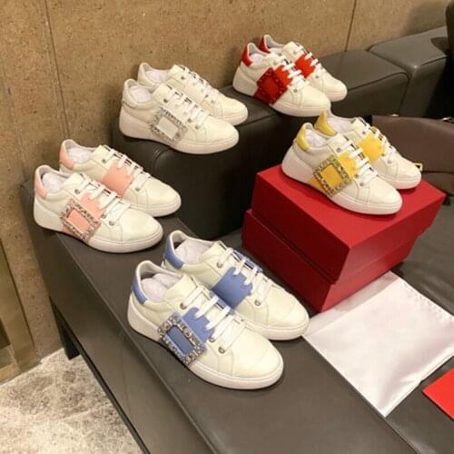 Primavera e outono sapatos femininos estilo casual patchwork design sapatos baixos femininos real strass sapatos decorativos sap