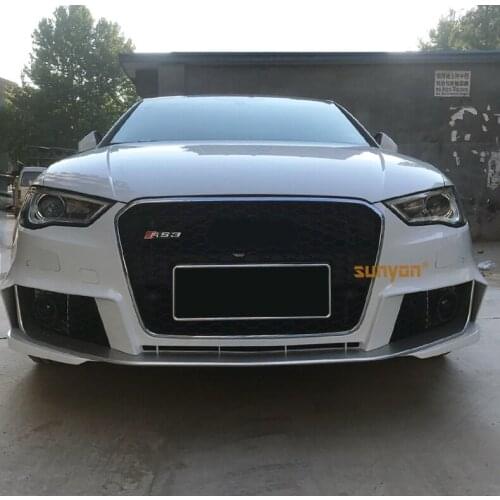 Applicable to New 14-20 Old Audi A3 S3 Two / Three Compartment Refitted Big Surround Rs3 Front and Rear Bar Side