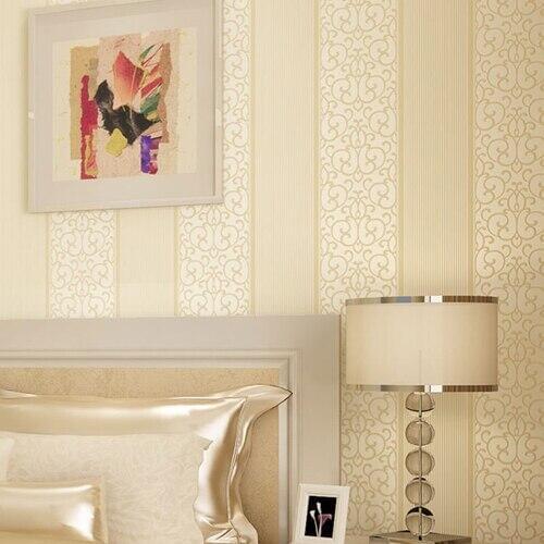 Wallpapers Youman Luxury Self Adhesive roll TV background non-woven wallpaper Stickers living room bed room Wall improvement