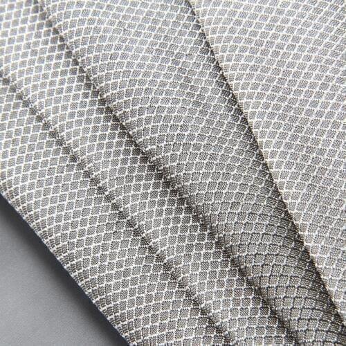 Anti-electromagnetic radiation silver fiber fabric: silver 17