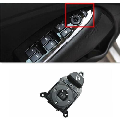 Angle adjustment control switch button of car reversing mirror For 2010 ~ 2015 KIA Optima 935732T010 93573-2T010 Switch Assy-O/S