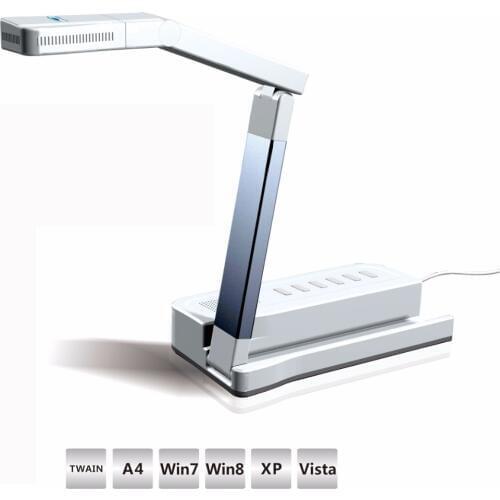 5MP camera document visualizer with CVBS and VGA output interface VE800AF