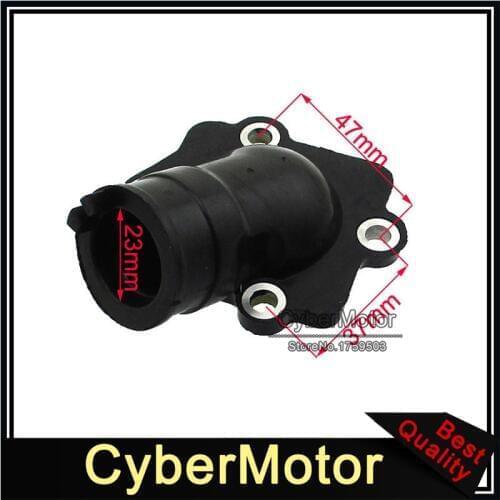 Carburetor Intake Manifold For 50cc Jog 50 Minarelli Yamaha 2 Stroke Scooter Moped Lightning Axl 50 90 Sierra DXL 90