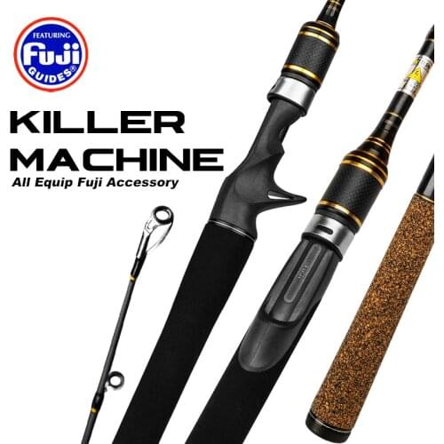 Japan High Quality Carbon Spinning Fishing Rod Lure Weight 6-24g M Power Full Fuji Accessories Reel Seat Lure Rod