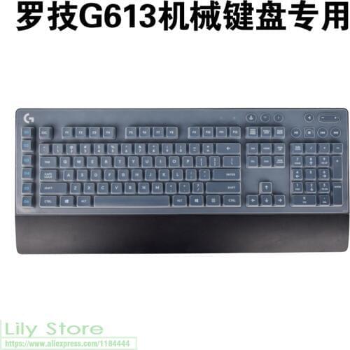 For Logitech G613 LIGHTSPEED Wireless Mechanical Gaming Keyboard cover protector button dust cover 104 key Protective skin