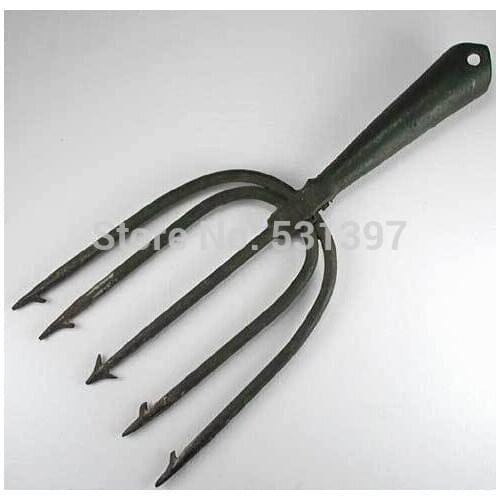 5 tine stainless steel fish harpoon