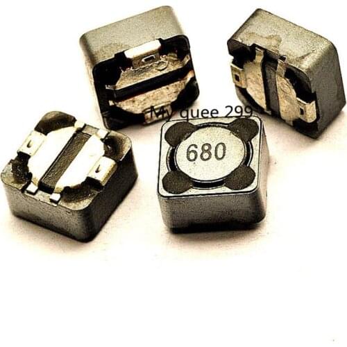 7*7*4 68UH 680 shielded inductors SMD Power Inductors (50PCS/Lot)