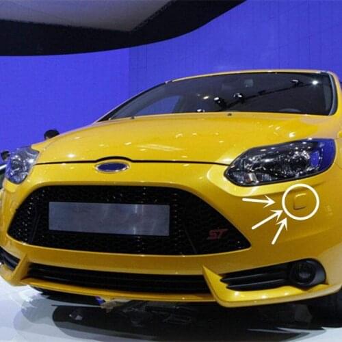 QDAEROHIVE Car front Bumper Tow Hook Cap Cover Fit for Ford FOCUS ST 2012+ without paint