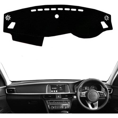 Car Styling Dashboard Cover Mat Pad Dash Sun Shade Instrument Carpet Protector Accessories For Kia Optima K5 2016 2017 2018 2019