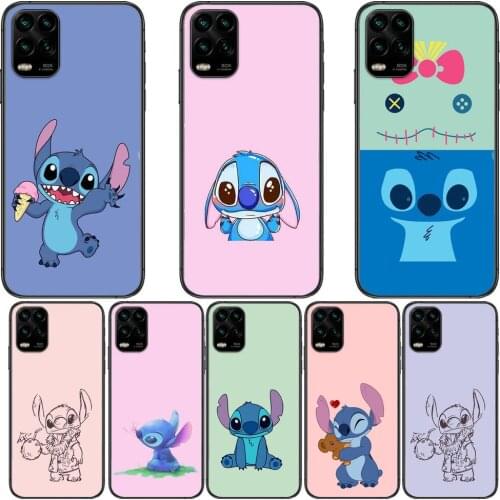Multiple Stitch Design cartoon Phone Case For XiaoMi Redmi Note 11 10 9S 8 7 6 5 A Pro T Y1 Anime Black Cover Silicone Back Pre