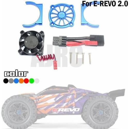 Remote control car parts Motor Cooling Fan for 1/10 TRAXXAS E REVO 2.0 RC Car Part Multi-Color Accessories ER2018FAN