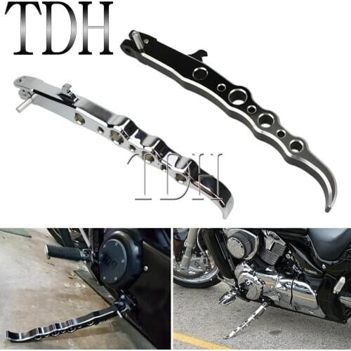 For Suzuki Boulevard M109R VZR1800 2006-2016 CNC Hole Kickstand Foot Side Support Parking Kick Stand Motorbike Accessories Parts